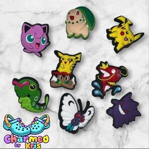 19. Pokémon croc Charms Set